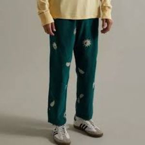 Urban Outfitters Green Sun and Moon Corduroy Pants Size Small